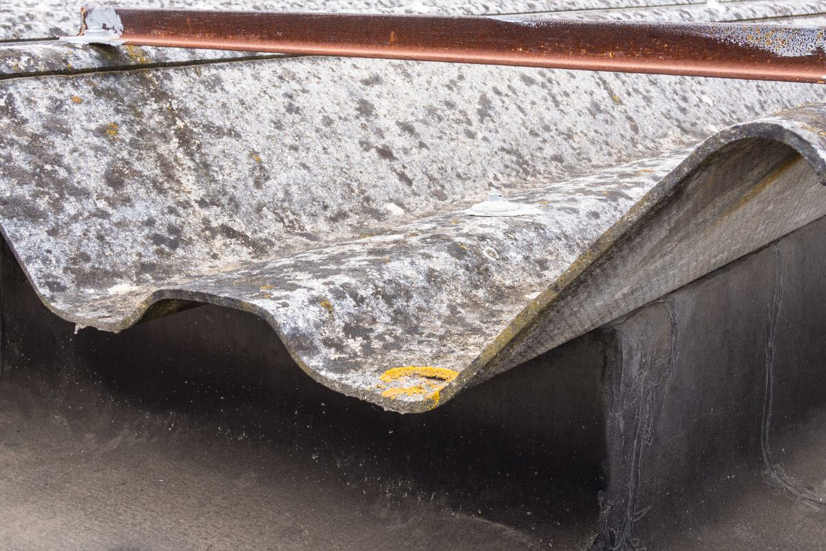 roof sheets containing asbestos